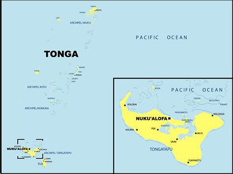 tonga maps facts world atlas