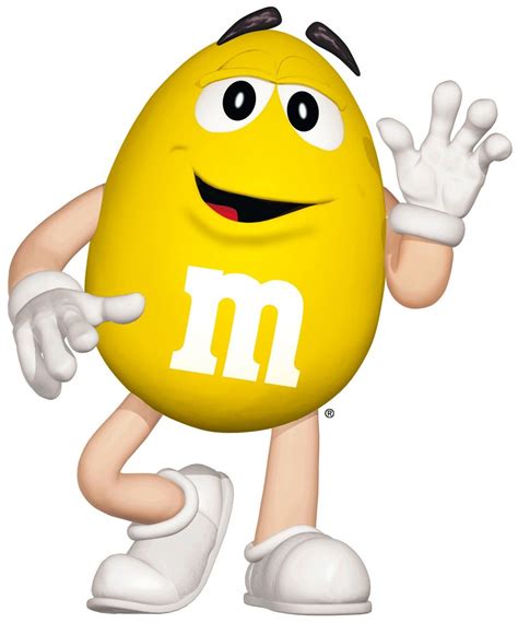 mms introduceert nieuwe smaakvariant yellow mm mm characters candy art