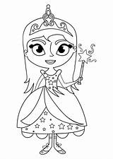 Varita Prinses Toverstok Zauberstab Prinzessin Colorare Wand Bacchetta Disegno Principessa Ausmalbilder sketch template