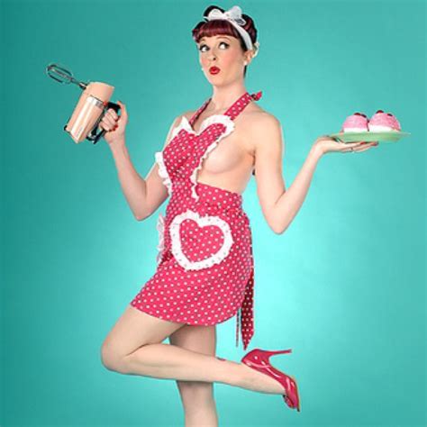apron and cup cake pin up shop art ideas pinterest