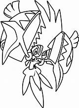 Tapu Koko Zygarde Pokémon Kleurplaat Coloringonly Designlooter sketch template