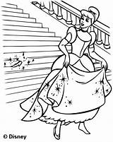 Cinderella Coloring Pages Color Kids Glass Cendrillon Print Coloriage Disney Slipper Clipart Library Popular Gif sketch template