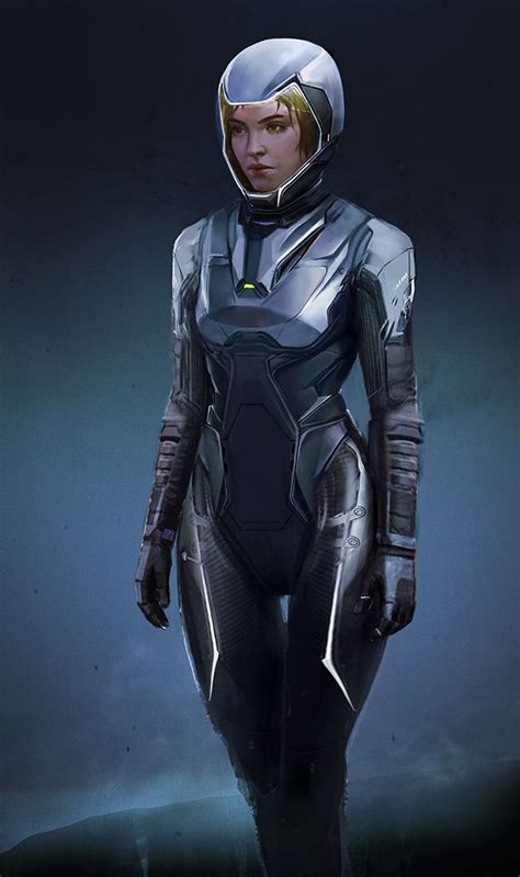 ch oleg ovigon sci fi clothing space suit sci fi art