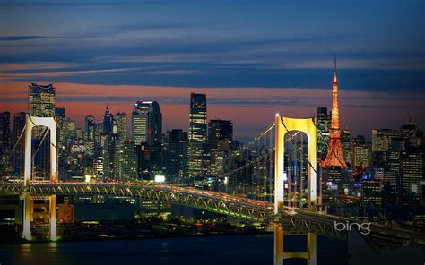 tokyo bridge japan post   pixel  lights turned