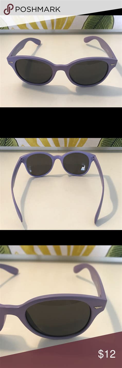 Aj Morgan Purple Wayfarer Style Sunglasses Fashion