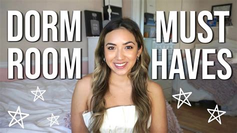 College Dorm Room Must Haves Dorm Essentials Youtube