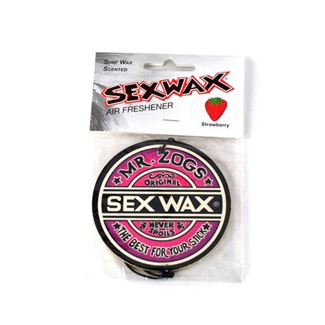 sexwax air freshener cf mr zog s surfboard wax