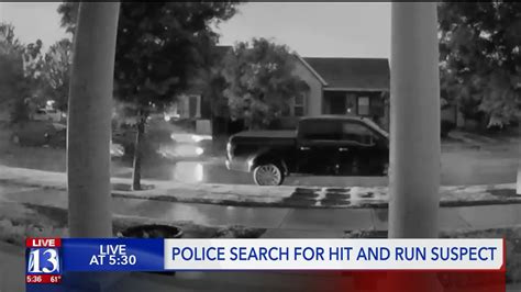 police search for daybreak hit and run suspect