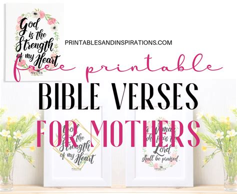 bible verses  mothers  printable printables  inspirations