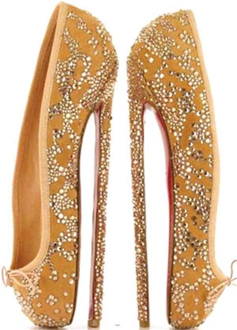 interested  wear  highest heels   world crazy shoes heels christian louboutin