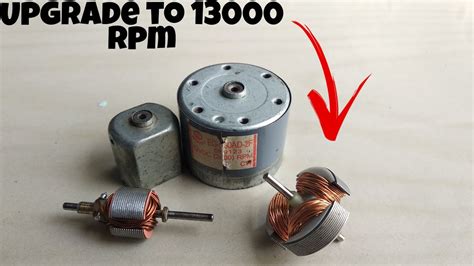 increase speed   dc motor   upgrade   dc motor rpm youtube