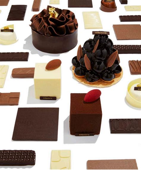 chocoladefestival bij de bijenkorf voedsel ideeen gebak taart