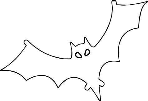 awasome halloween bat coloring pages