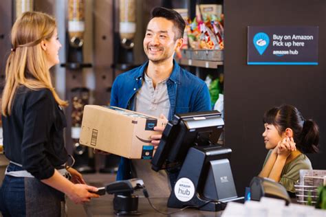 amazon expands   package pick  service    parcel  postal technology