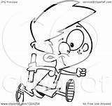 Relay Cartoon Baton Race Holding Running Boy Illustration Lineart Vector Royalty Clipart Toonaday Outline Leishman Ron 2021 sketch template