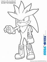 Silver Coloring Pages Hedgehog Colouring Sonic Color Printable Deviantart Getcolorings Si Print sketch template