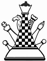 Chess Ajedrez Colorear Deseo Pueda Aporta Aprender Utililidad sketch template