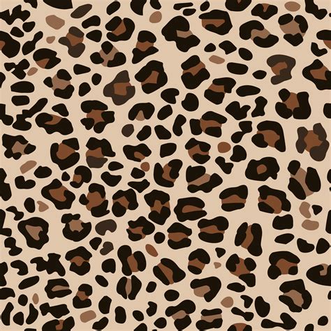 leopard brown print  vector art  vecteezy