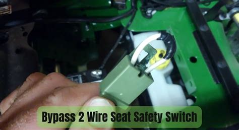 bypass  wire seat safety switch lawnask