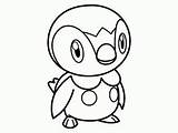 Coloring Piplup Pokemon Pages Pdf Related Print Coloringhome sketch template