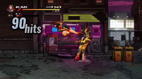 Streets Of Rage 4 Stage 1 The Streets Normal Mode Blaze Fielding S