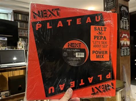 Salt N Pepa Lets Talk About Sex The Power Mix 12” Single Np50173