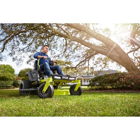 Ryobi 48v 42 Brushless Zero Turn Ride On Lawn Mower Bunnings New Zealand