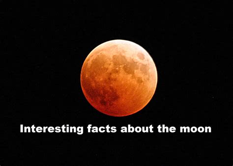 interesting facts   moon fact