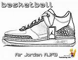 Nike Jordans Coloringhome Albanysinsanity 1070 Published sketch template