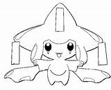 Pokemon Jirachi Desenhos Colorir Morningkids Imprimer Coloriages Malvorlagen Pokémon sketch template