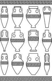 risultati immagini  greek vase coloring page greek art greek
