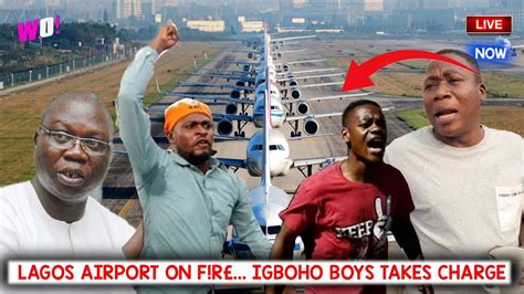 igboho lago  fr gani adams  igboho boys lagos airport