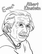 Einstein Albert Coloring Pages Colouring Obrázku Výsledek Pro Vybrat Nástěnku sketch template
