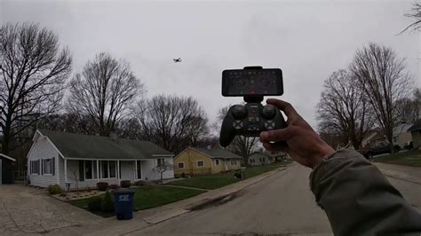 akaso  drone dji ryze tello clone outdoor flight youtube