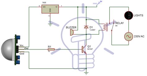 led pir flood light wiring diagram