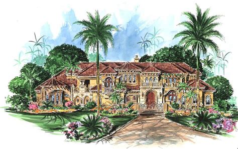 plan  tuscan style mansion mediterranean style house plans luxury house plans