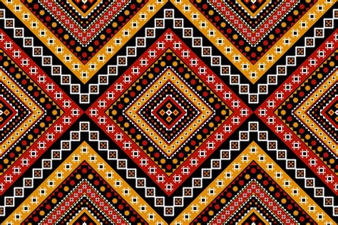 geometric ethnic seamless pattern traditional fabric american