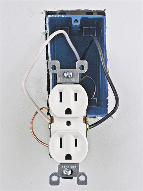 wiring  duplex receptacle fine homebuilding