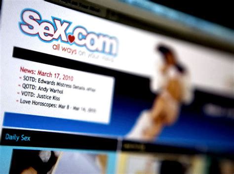 bidding starts at 1 million for internet domain name sex
