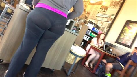 Big Ass Candid See Through Yoga Pants Thumbzilla