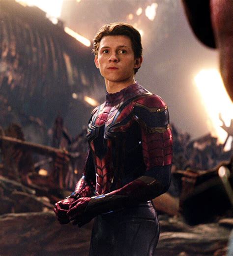 Tom Holland Spiderman Suit Infinity War