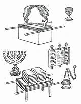 Tabernacle Moses Ark Covenant Exodus Tabernakel Lessons Attributen Vbs Study Tempel Ev Sonntagsschule sketch template