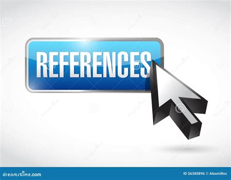 references button sign concept stock illustration illustration