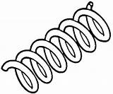 Coil Clipart Spring Clip Metal Springs Drawing Cliparts Dr Library Graphics Clipartbest Clipground Getdrawings Use 20clipart sketch template