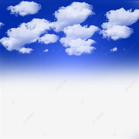Small Groups Of Clouds On Blue Sky Clip Art Clouds Png