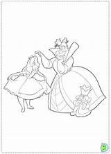 Alice Dinokids Wonderland Coloring Pages Close Da Coeur sketch template
