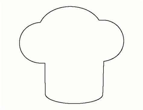 chef hat printables printable blank world
