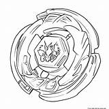 Beyblade Fusion sketch template