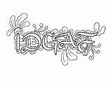Coloring Pages Sweary Printable Word Swear Getcolorings Color sketch template