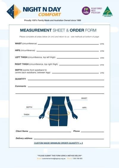 custom  sheet order form